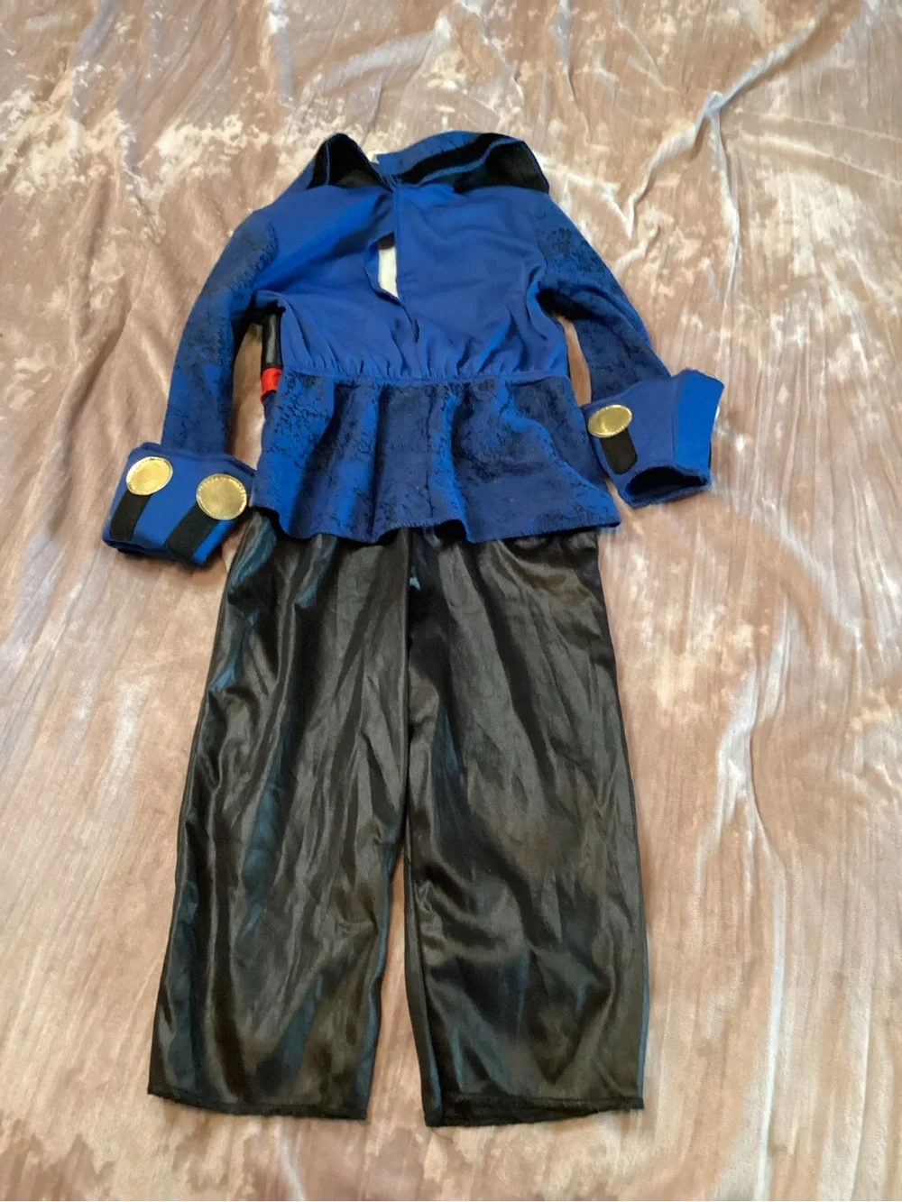 Disney Captain Jake Neverland Pirates Captain Costume with Gold Accents